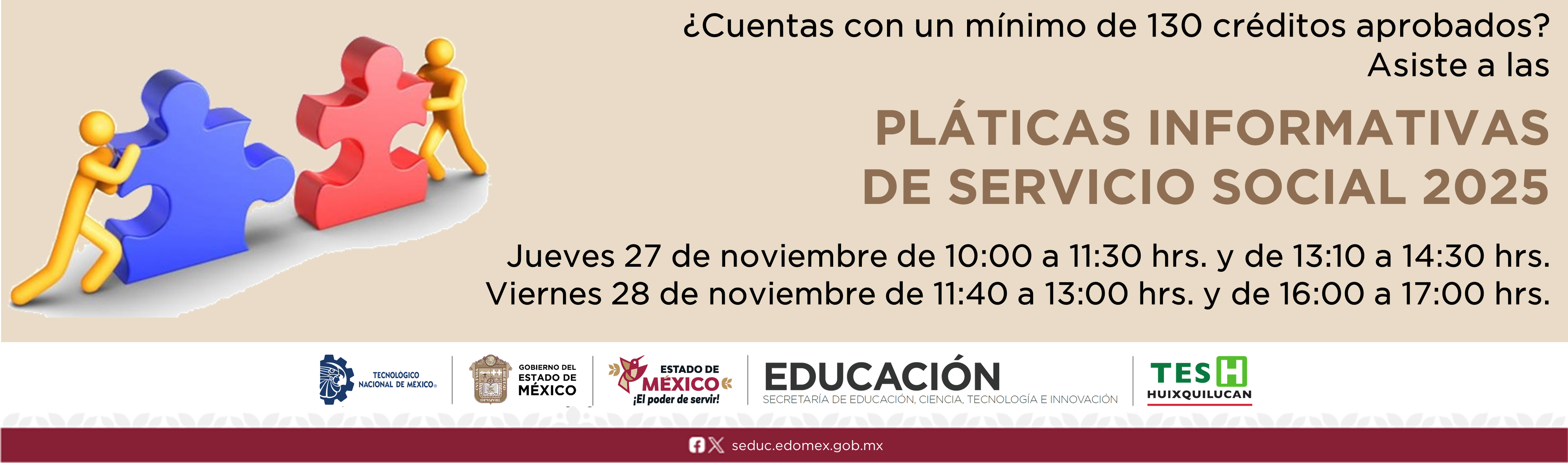 Pláticas servicio social 