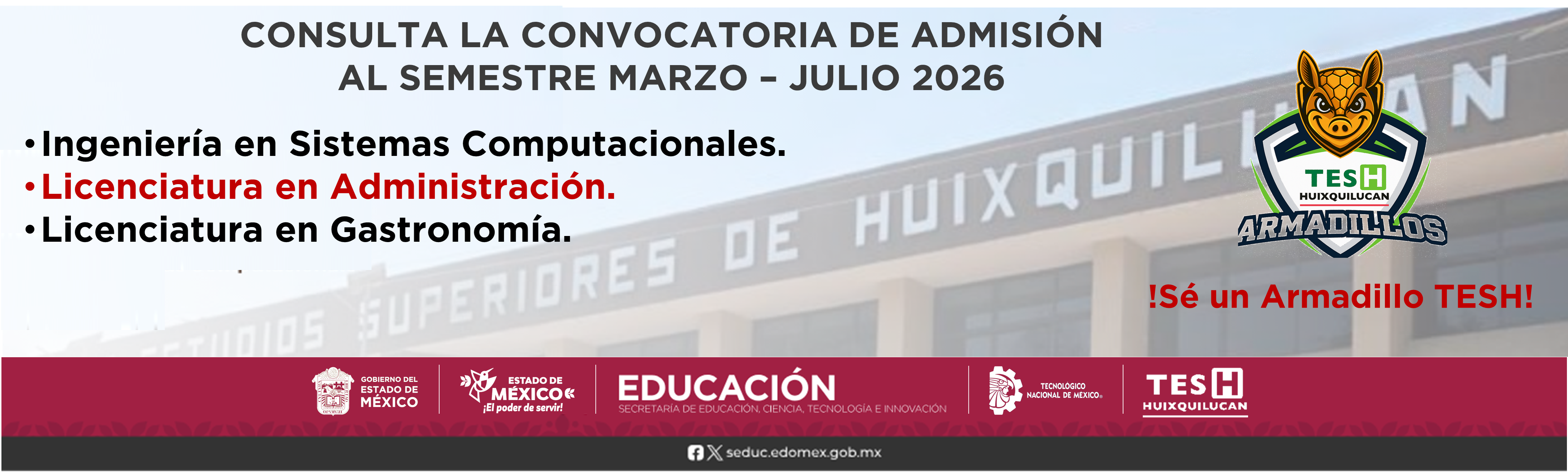 CONVOCATORIA DE INGRESO 2026