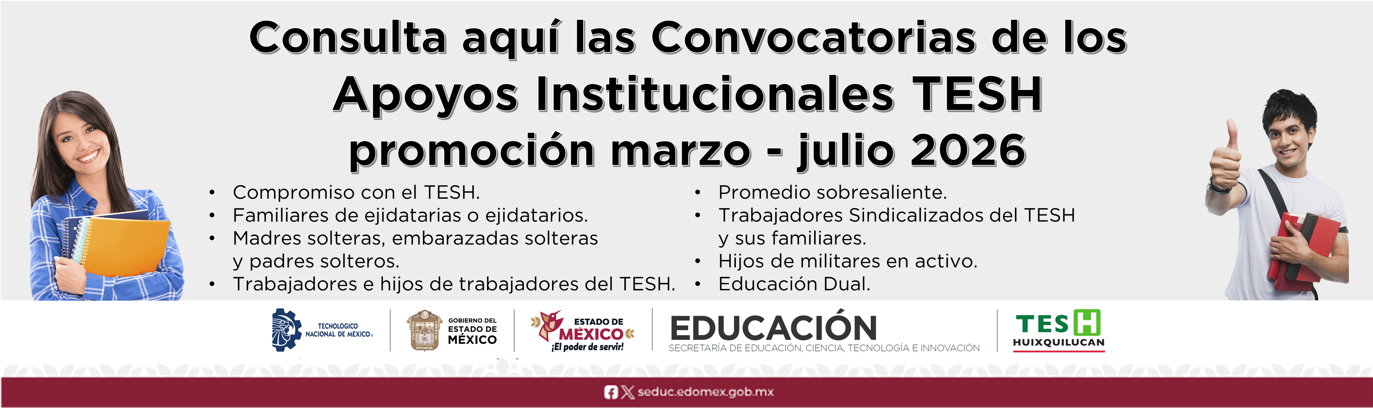 APOYOS institucionales tesh